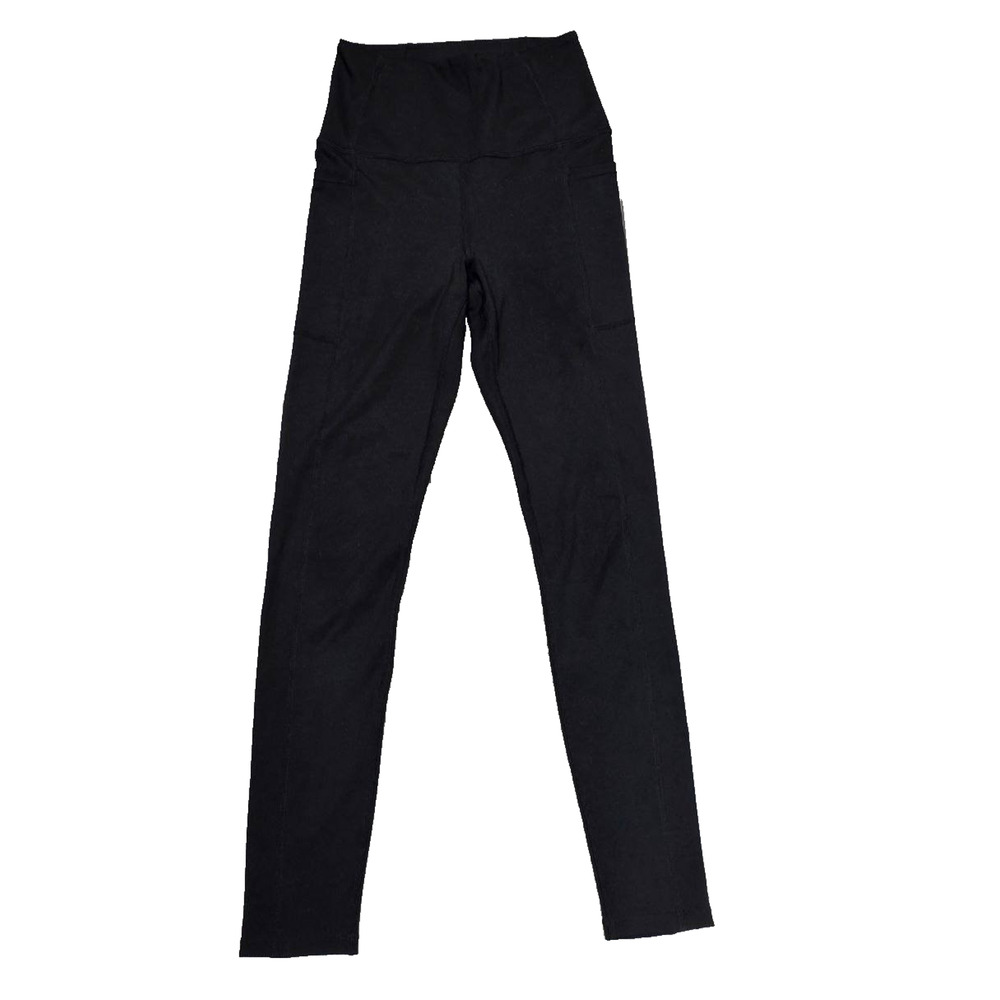 Carbon 38 High Rise Leggings preppy pants Y2K Black XS A005224 - Picture 3 of 9